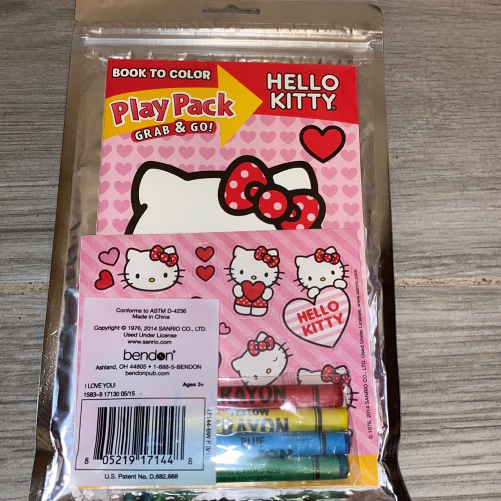 Small book color and stickers.